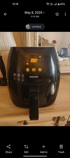 Philips Digital air fryer 2100wtte - 1
