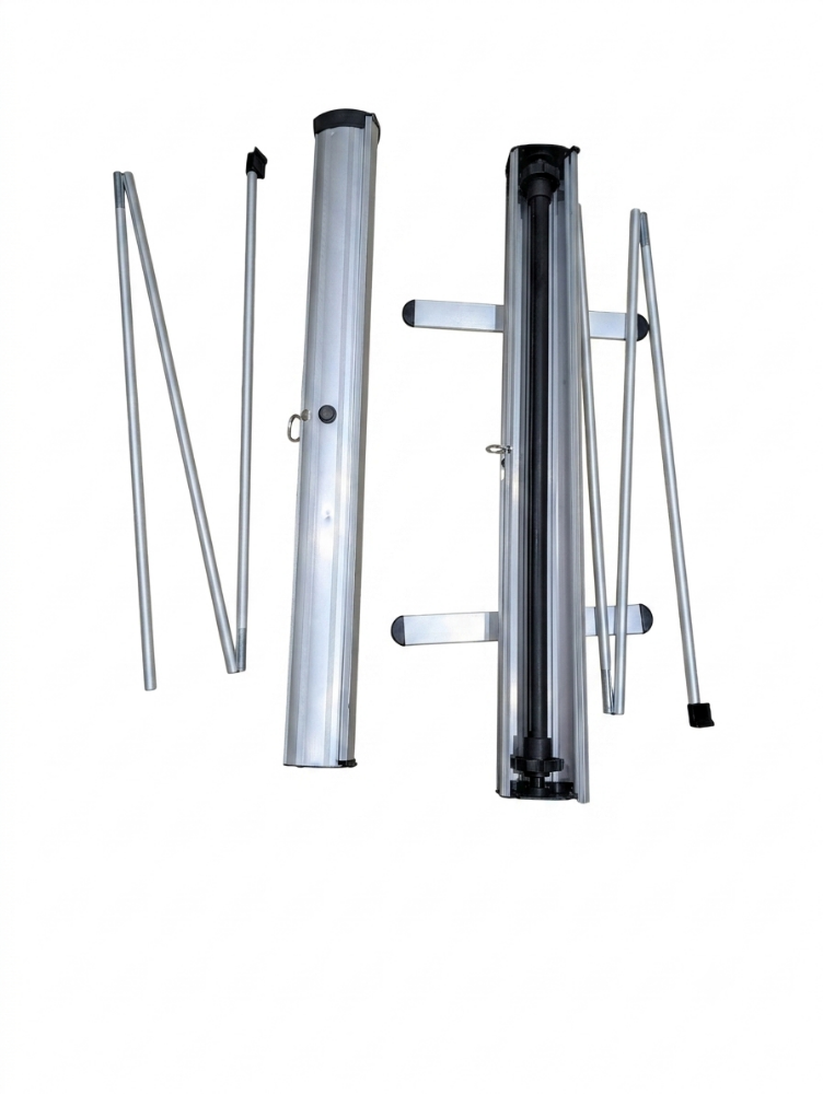 2 rolled up banners - 2