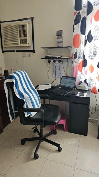 Chair with Table - 1