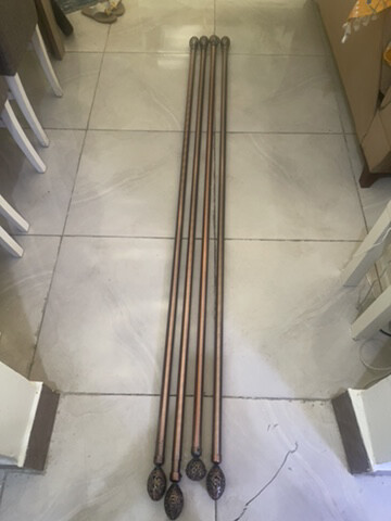 curtain rod extendable  - 2
