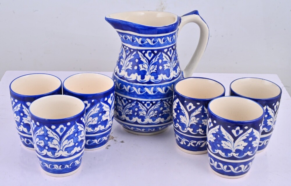Blue pottery oriel kitchen - 20