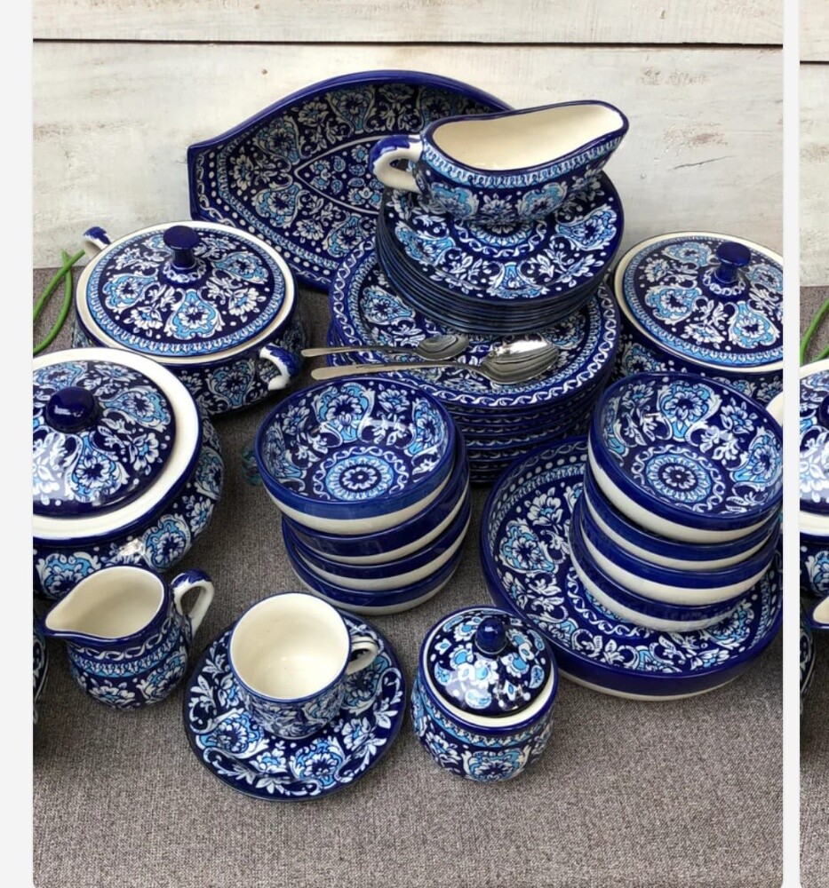 Blue pottery oriel kitchen - 2