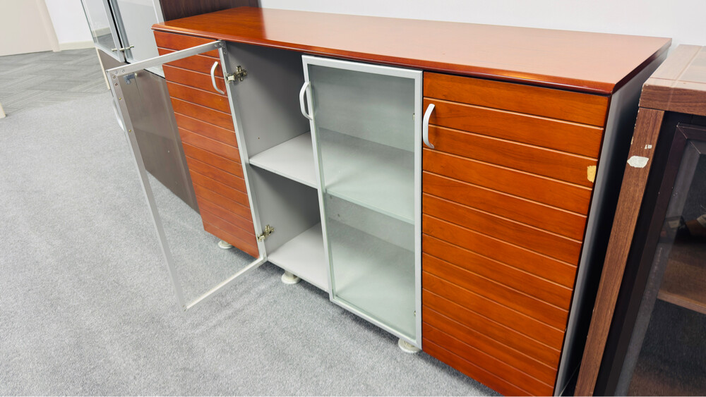 Wooden Cabinet with Glass doors - 4
