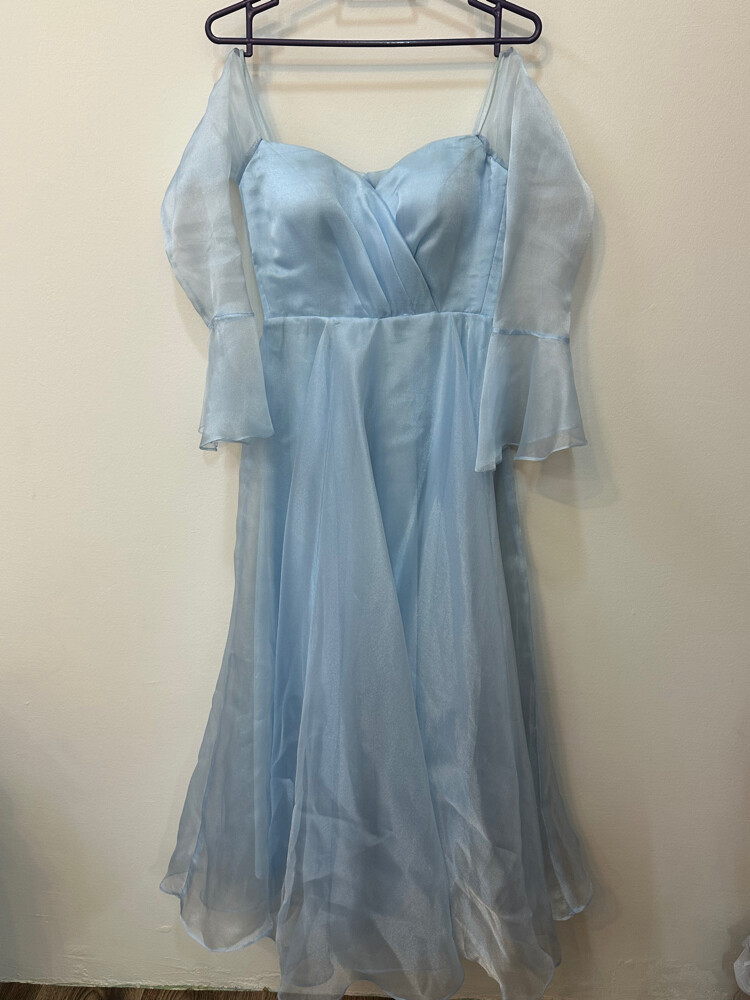 baby blue dress - 1