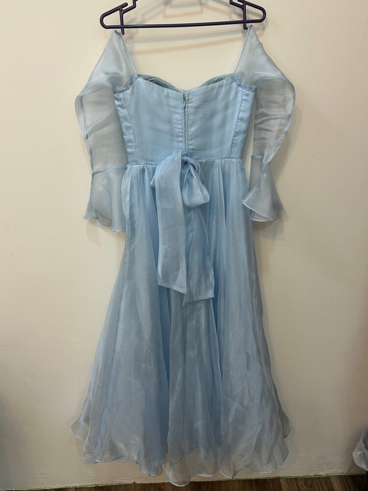 baby blue dress - 2
