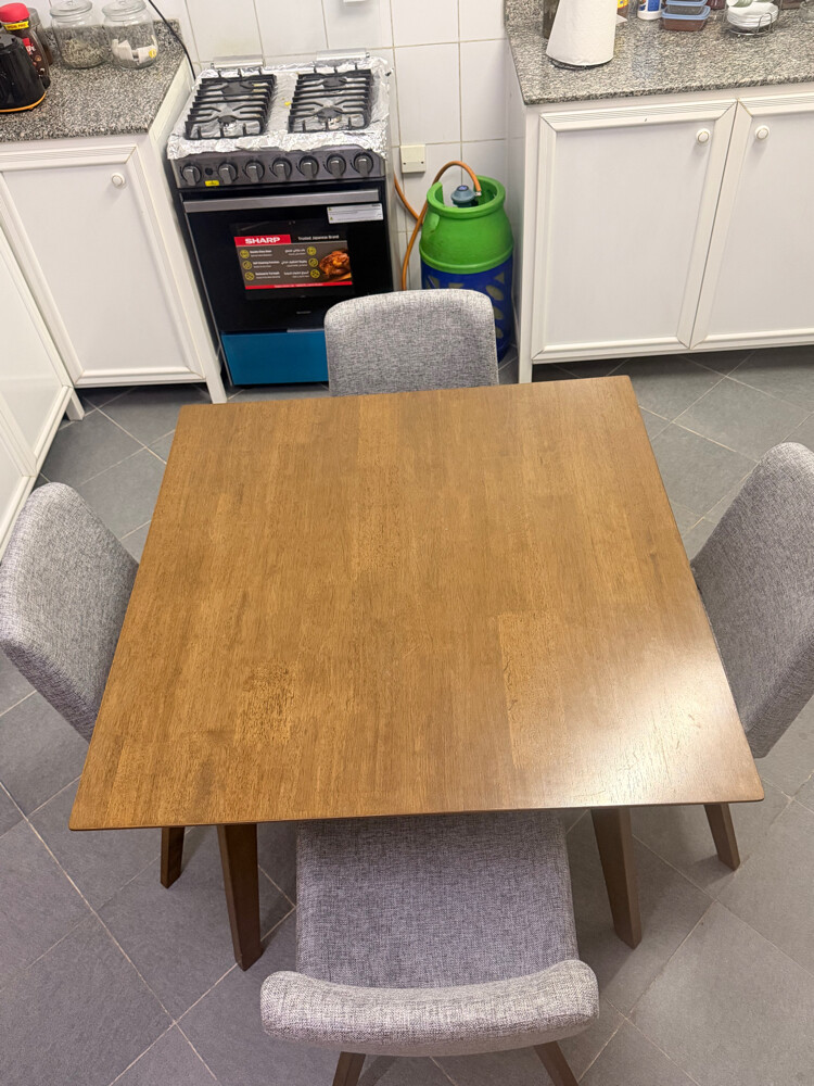 dining table from home center  - 3