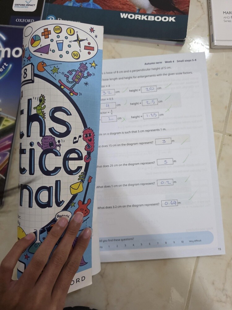 year 8 textbooks, workbook bundle - 2