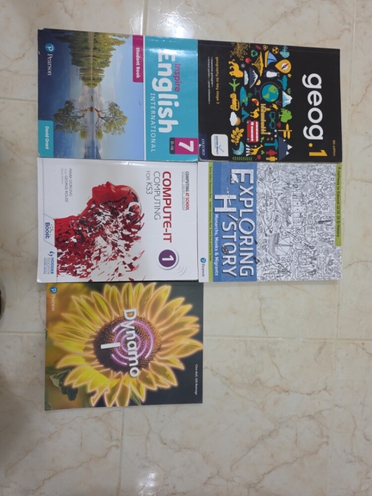 year 7 textbook bundle - 1