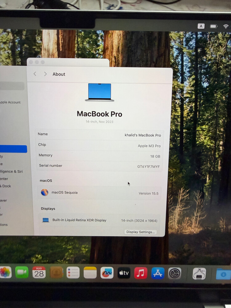 MacBook Pro 14 m3 pro 18gb 512ssd  - 11