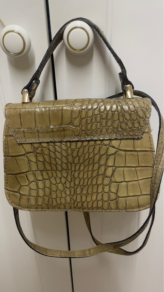 Vera Pelle Italy Leather Handbag - 2