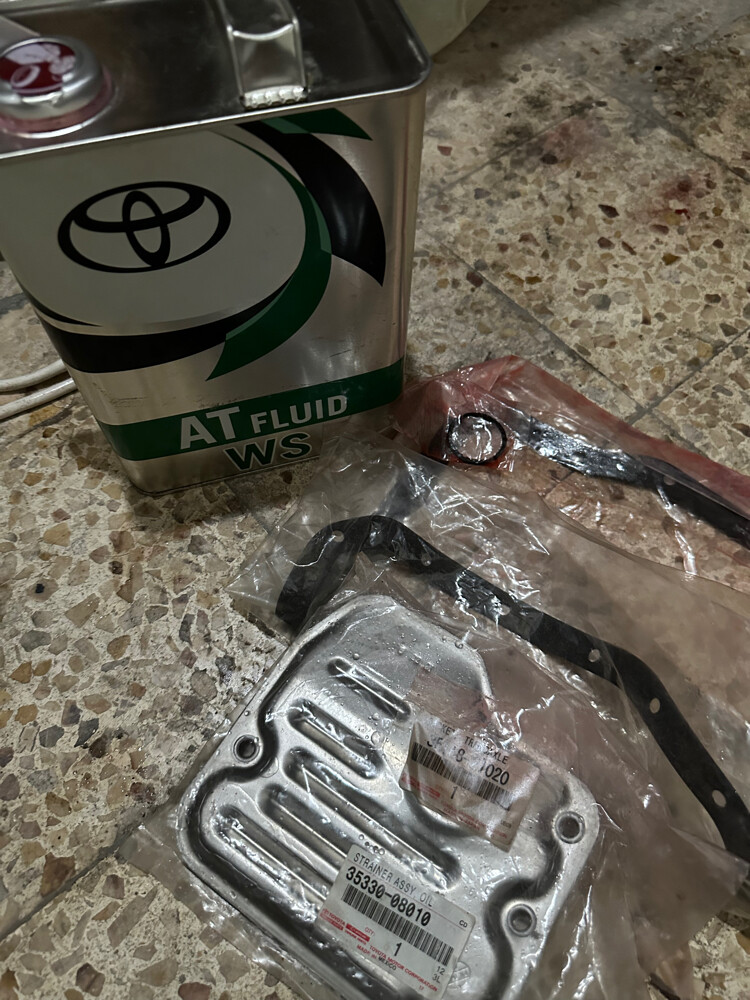 Camry gear oil gasket + filter  - 1