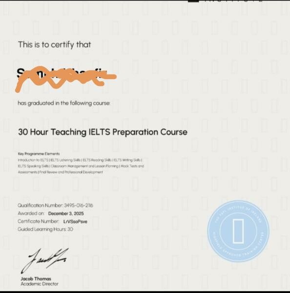 IELTS & Grade 12 English Tutor - 2