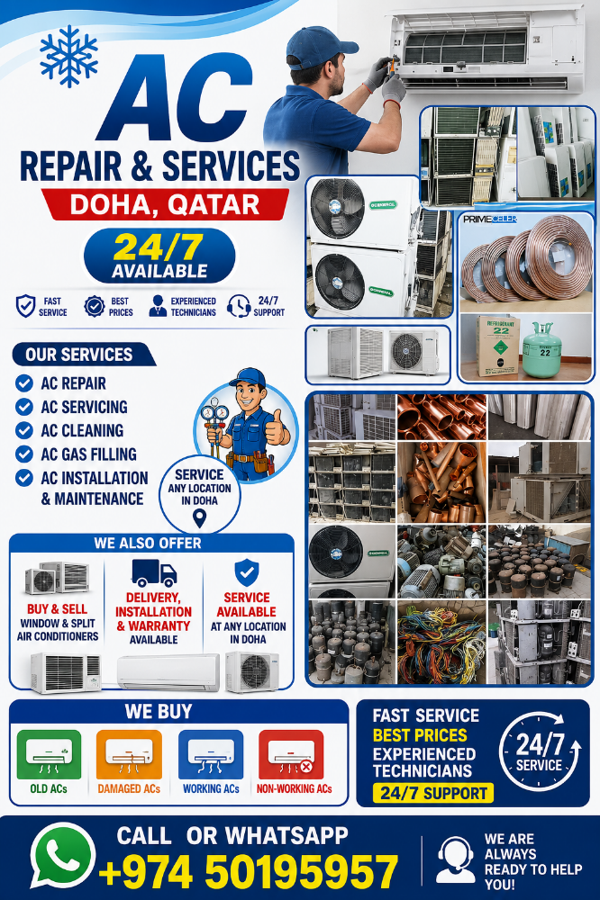 Ac service buy and selling. - 2