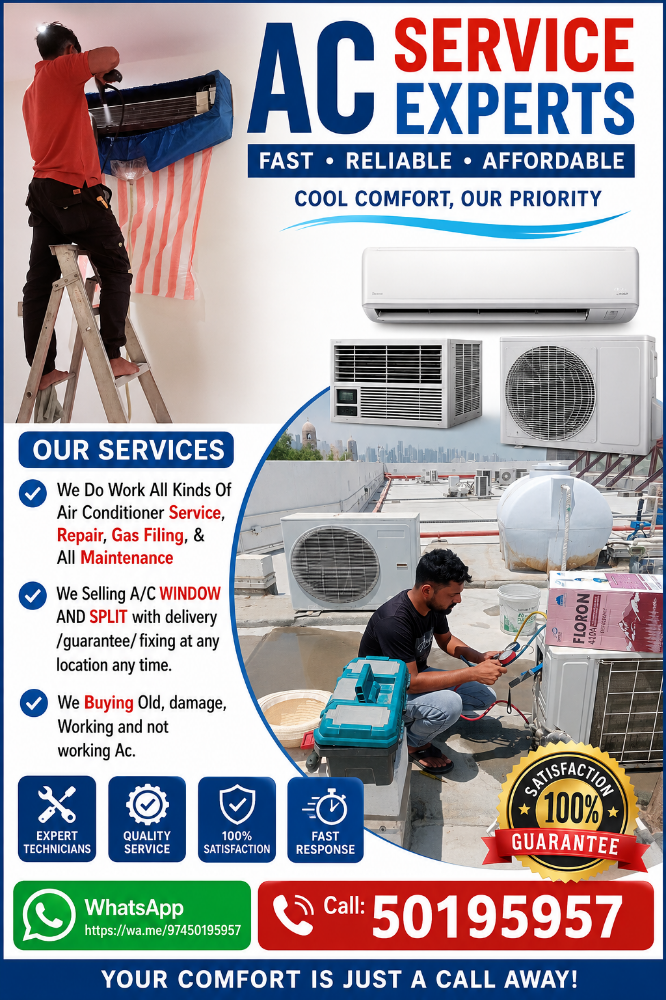 Ac service buy and selling. - 1