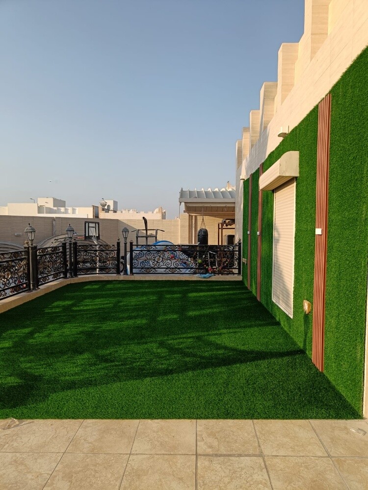 artificial Grass Carpet decor work - 12