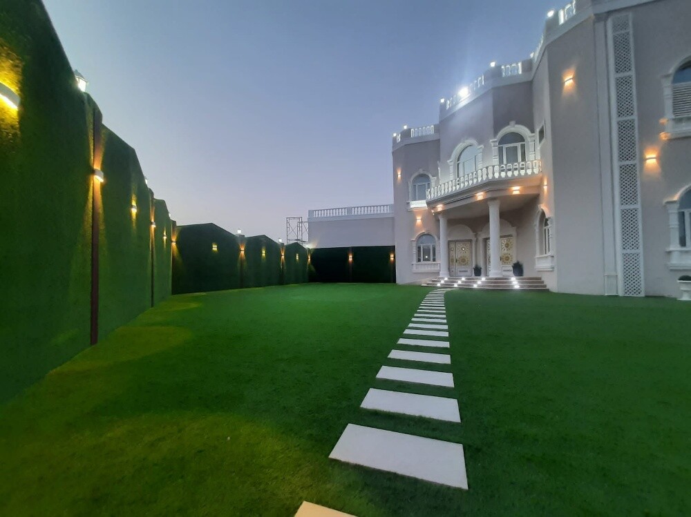 artificial Grass Carpet decor work - 14