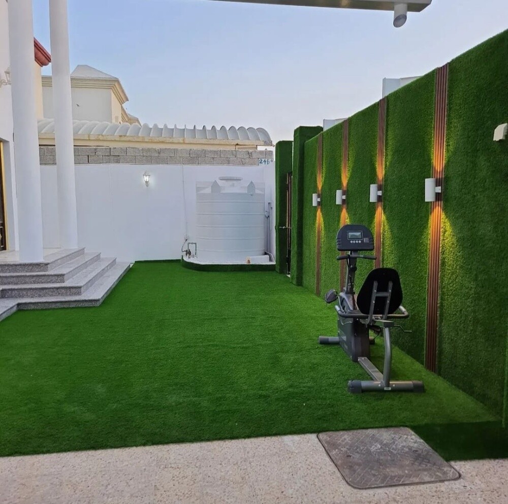artificial Grass Carpet decor work - 13