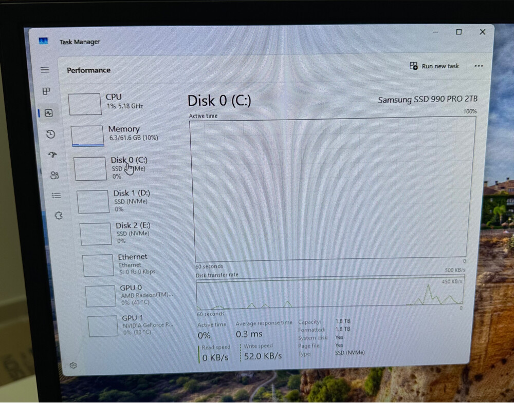 Samsung 990pro 2TB 100% Helth - 3