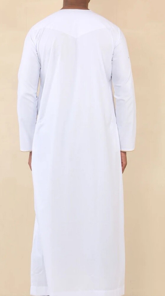 Men's White Thobe, Good Quality - 3
