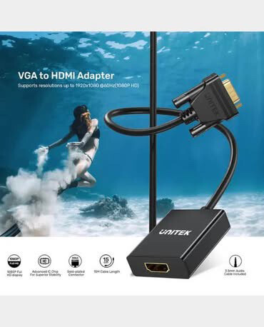 VGA to HDMI adapter UNITEK - 3