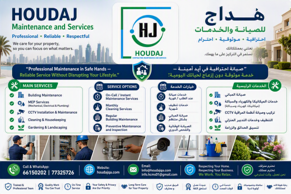 Maintenance & Cleaning (HOUDAJ CON. - 1