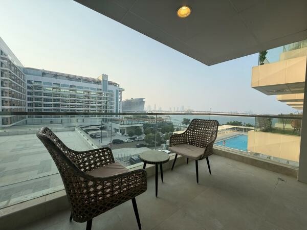 BALCONY SEA VW 1BR - LUSAIL MARINA - 1