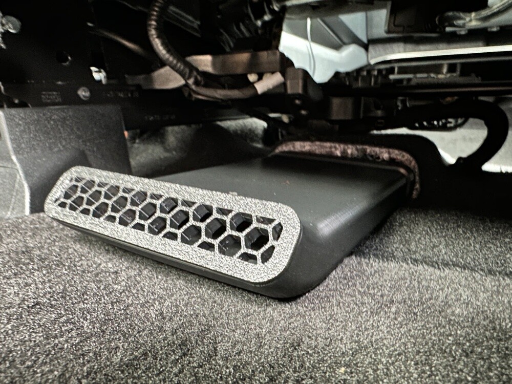 2Pcs Under Seat Vent Deflectors - 2