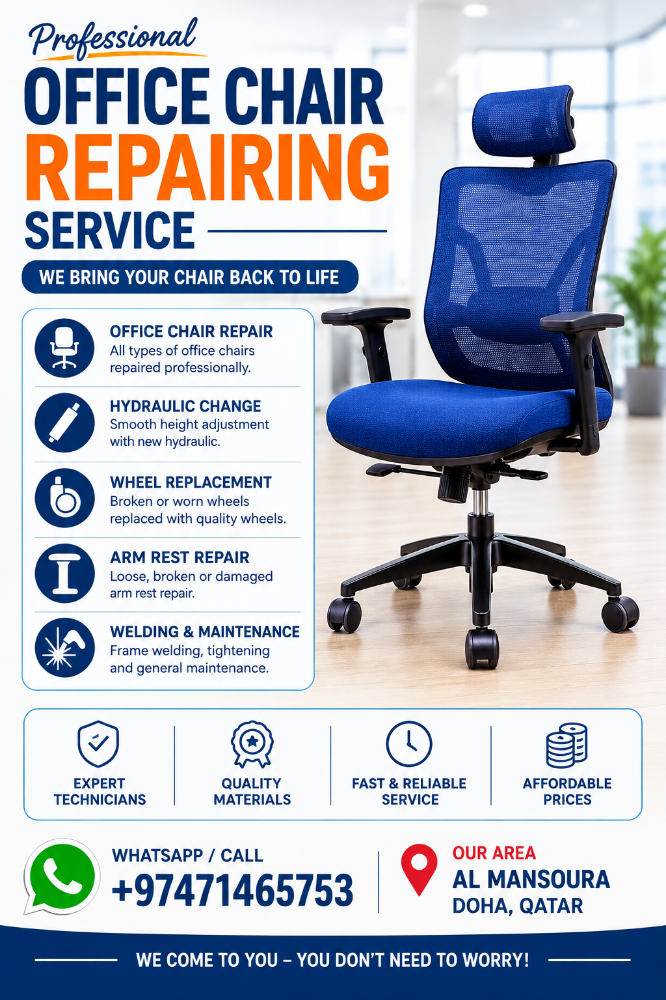 Perfsional chair Repairing service - 2