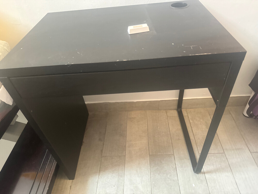 IKEA MICKE Desk (Black-Brown) - 2