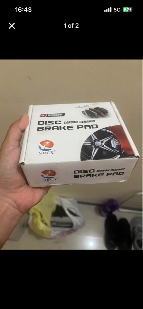 REAR BREAK PADS NEW - 1