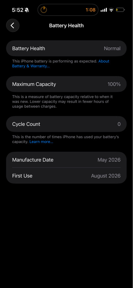 iPhone 17 Pro Max – 256GB - 2