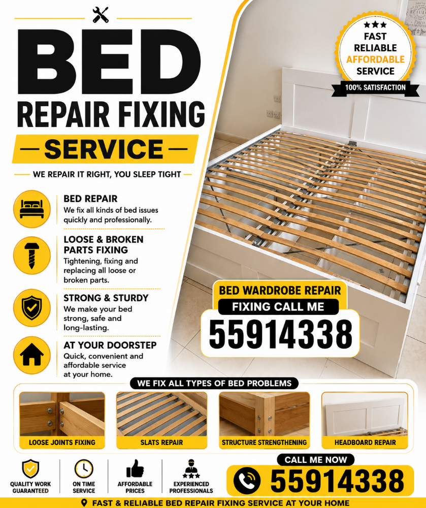 Bed Wardrobe Repair Fixing - 1
