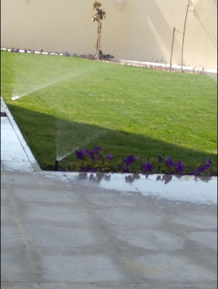 عمل شبكات الري الحديثه - 4