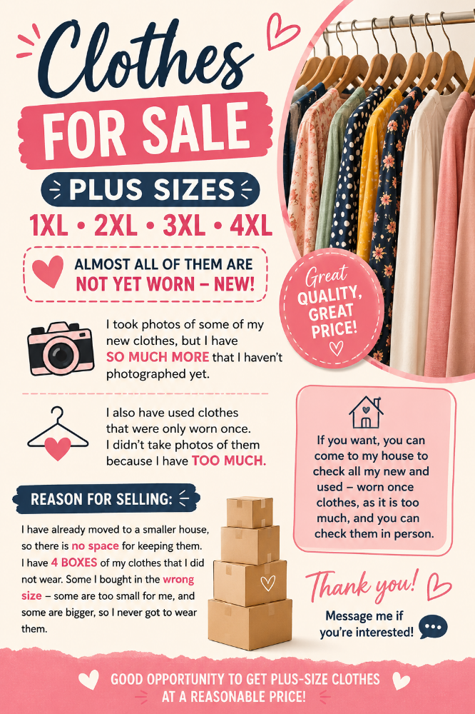 PLUZ SIZE CLOTHES - 1
