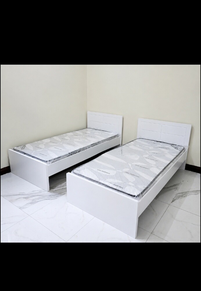 Bed,mettress,cabinet, available new - 26