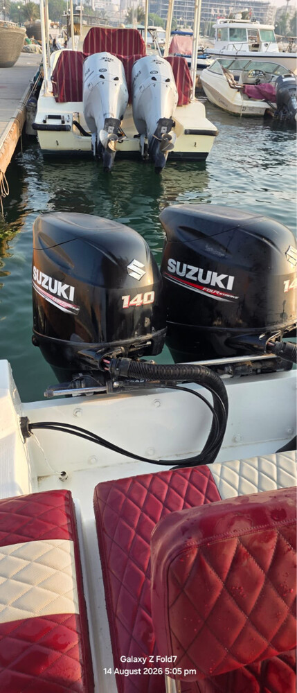 Al Durazi 27 twin suzuki 140 - 4