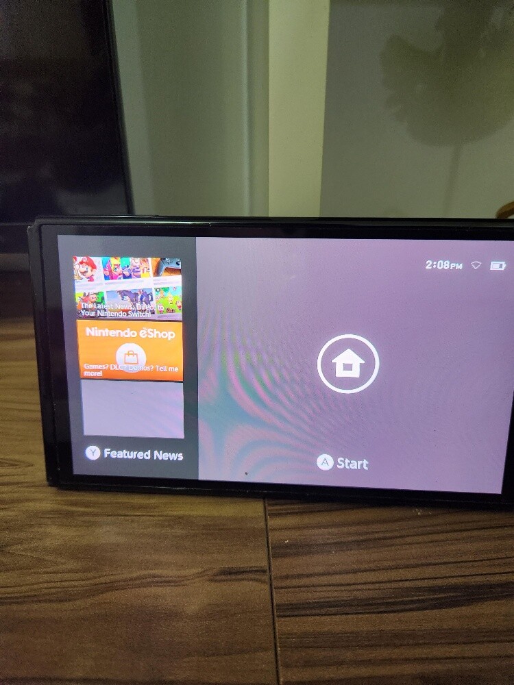 Nintendo Switch Oled read details - 1