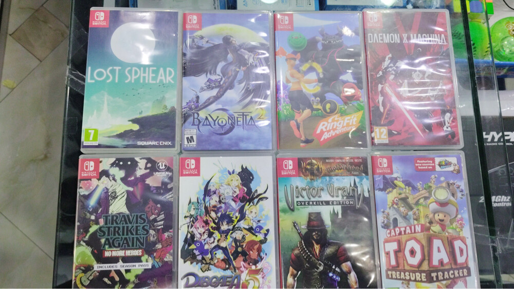 NINTENDO SWITCH GAMES  - 3