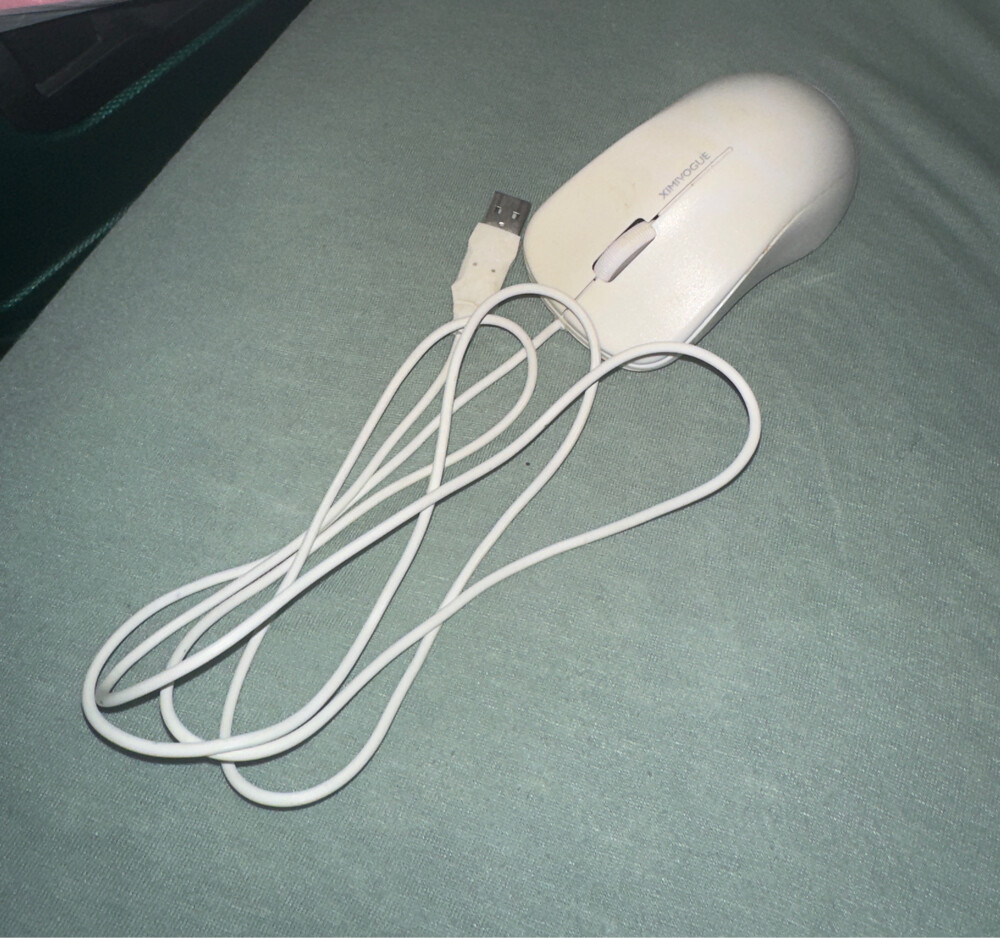 Wired White USB Office Mouse⁠ - 1