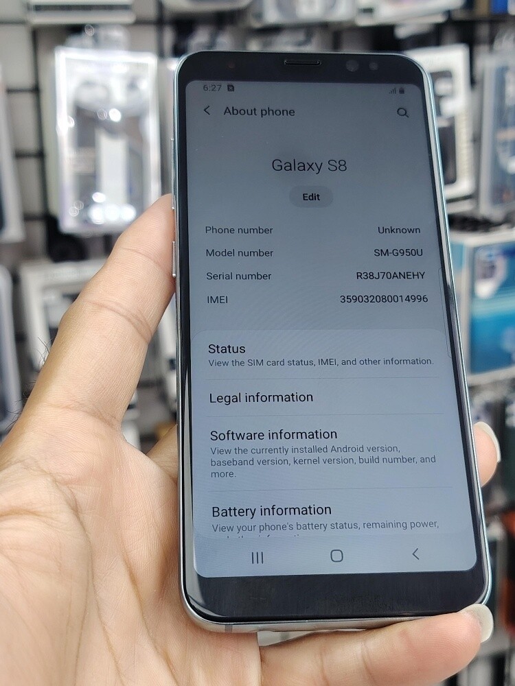 Samsung S8 Normal 64GB RAM 6GB - 3