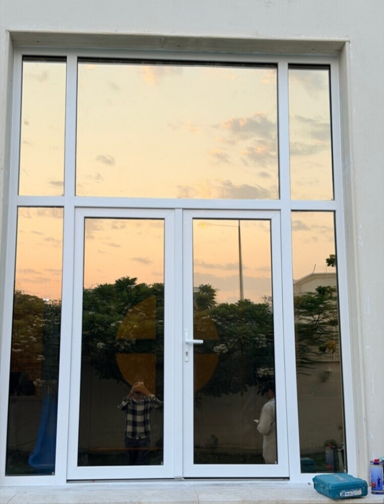 UPVC door aluminium glass work - 2