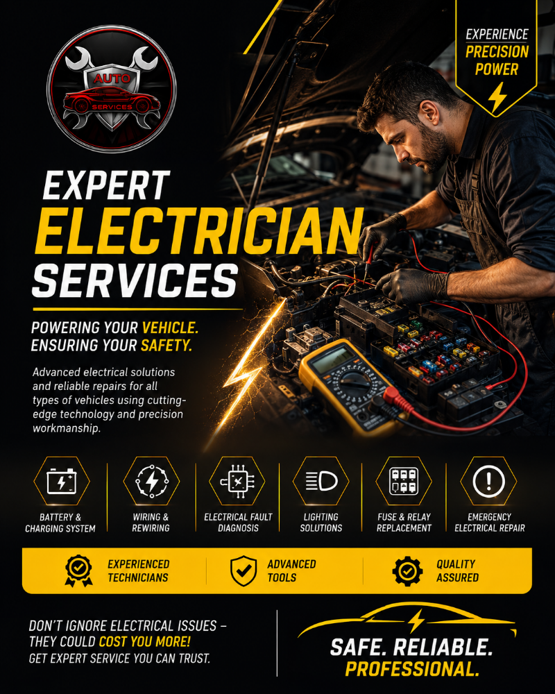 Auto Repair & Mechanic, Electrician - 3
