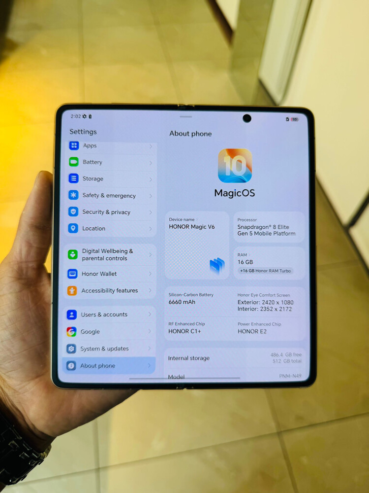 Honor magic v6    - 5