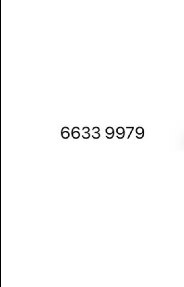 Special number for mobile 66339979 - 1