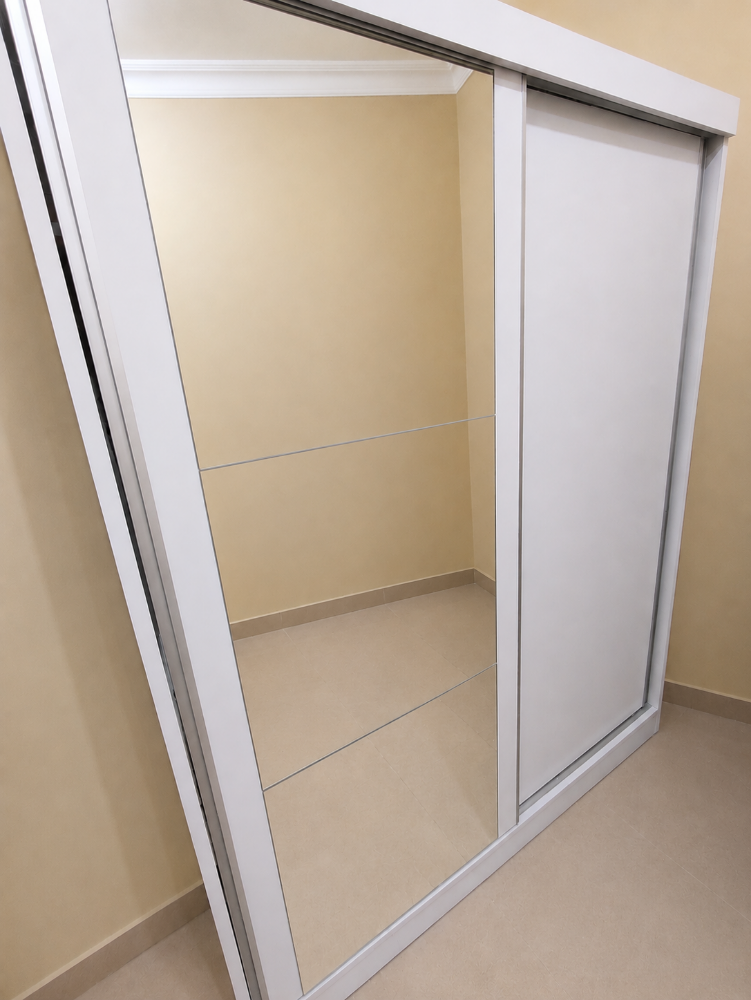2-Door Sliding Wardrobe with M - 10