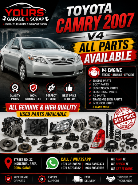 TOYOTA CAMRY 2007 - 7
