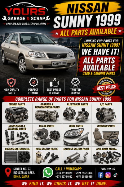 NISSAN SUNNY 1999 - 7