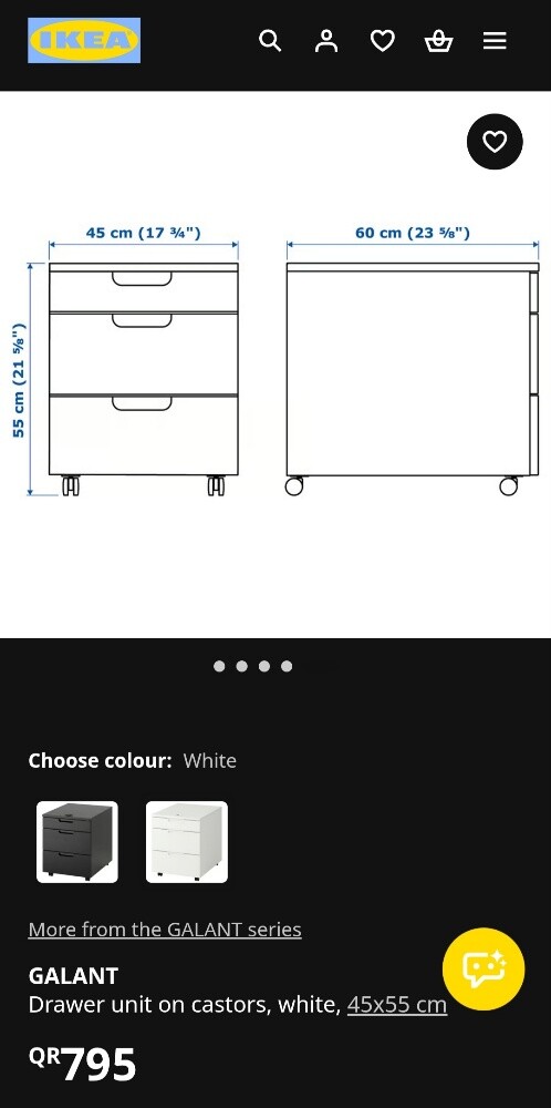 IKEA Drawer Unit - 4