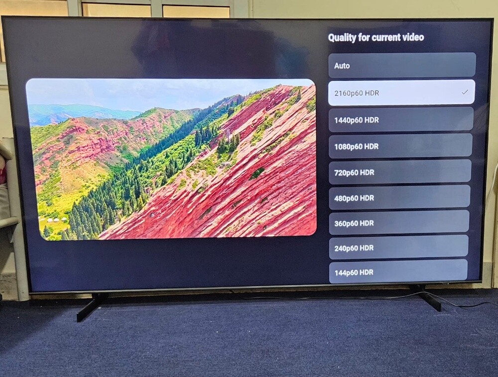 SAMSUNG 85 INCH UHD 4K SMART TV - 3