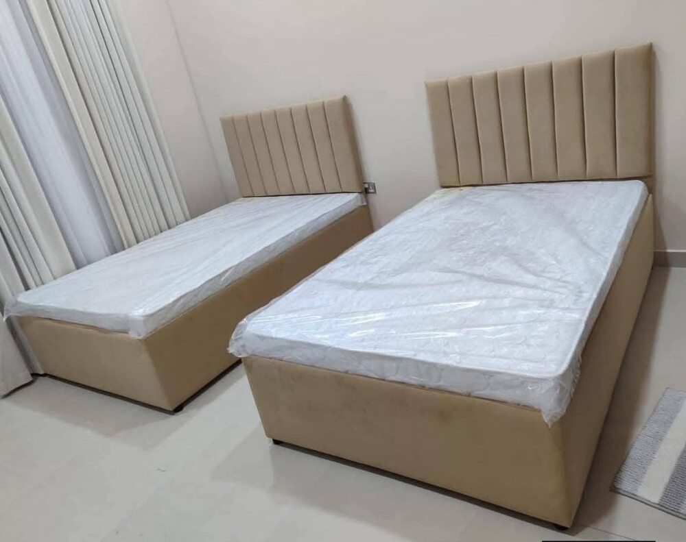 Bed, mattress, cabinet all size ava - 2